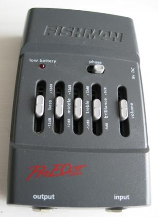 Fishman EQ II förförstärkare